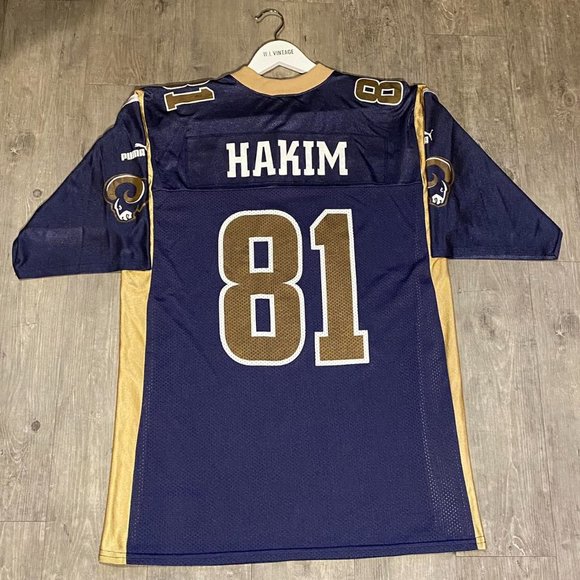 vintage 90s Puma St. Louis Rams Az-Zahir Hakim rare size large - Picture 7 of 7